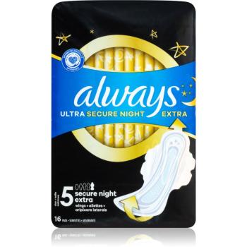 Always Ultra Secure Night Extra absorbante 16 buc