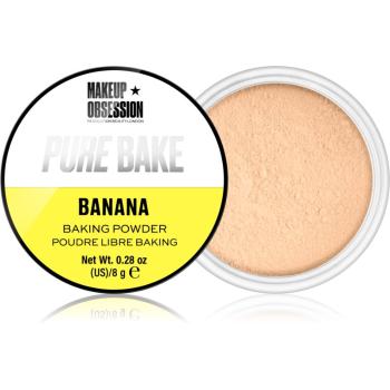 Makeup Obsession Pure Bake pudra pulbere matifianta culoare Banana 8 g
