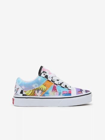 Vans Vans x Sailor Moon Kids Old Skool Patchwork Teniși pentru copii Albastru