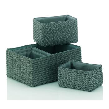 Organizator pentru baie Kela Basket, 20 x 14 x 11 cm, gri