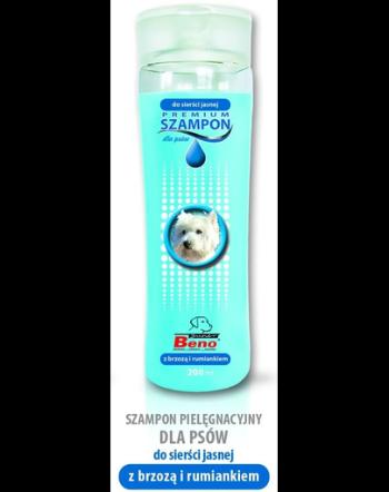 BENEK Super Beno Premium Sampon pentru cainii cu blana deschisa 200 ml