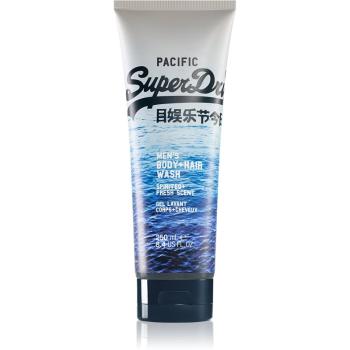Superdry Pacific gel de dus pentru corp si par pentru bărbați 250 ml