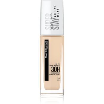 Maybelline SuperStay Active Wear machiaj persistent acoperire completa culoare 02 Naked Ivory 30 ml