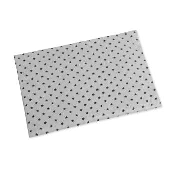 Pernă de pătuț pentru bebeluș Bellatex Stars gri,43 x 32 cm