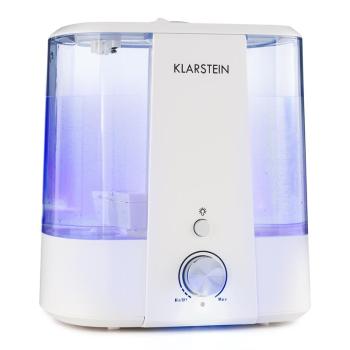 Klarstein TOLEDO, umidificator ultrasonic, aroma difuzer, 6 l, lumină led, alb