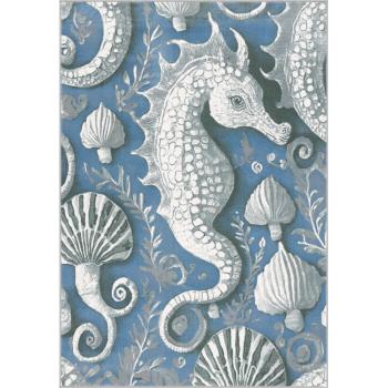 Covor pentru copii albastru 200x280 cm Seahorse – FD