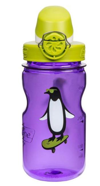 flacon Nalgene OTF copii 350ml 1263-0008 violet pinguin
