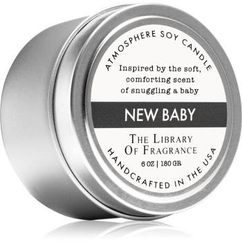 The Library of Fragrance New Baby lumânare parfumată 180 g
