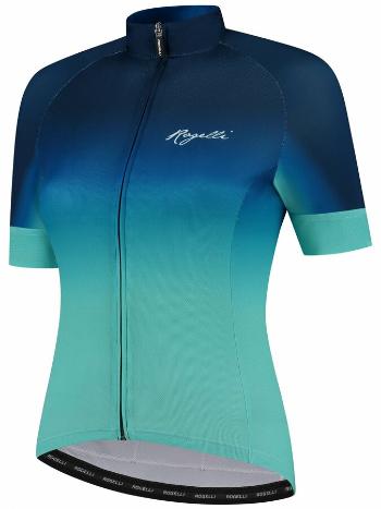 femeiesc premiu cyklodresy Rogelli VIS cu scurt maneca, albastru-turcoaz 010.092