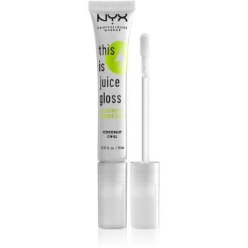 NYX Professional Makeup This Is Juice Gloss lip gloss hidratant culoare 01 - Coconut Chill 10 ml