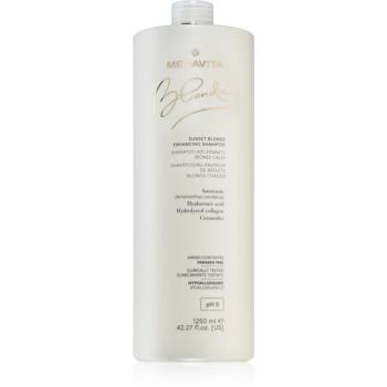 Medavita Blondie Sunset Blonde Enhancing Shampoo șampon pentru păr blond pentru a evidentia culoarea parului 1250 ml