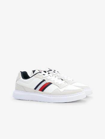 Tommy Hilfiger Lightweight Leather Teniși Alb