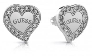 Guess Cercei fermecători din oțel Inimioare Studs Party JUBE02175JWRH/U