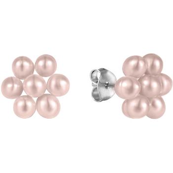 JwL Luxury Pearls Cercei din perle reale roz JL0579