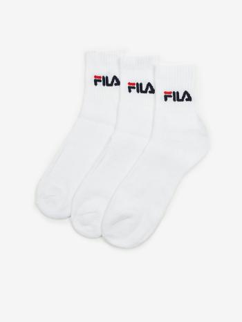 FILA Set de 3 perechi de șosete Alb