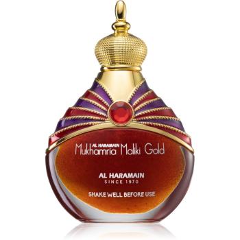 Al Haramain Mukhamria Maliki Gold ulei parfumat unisex 30 ml