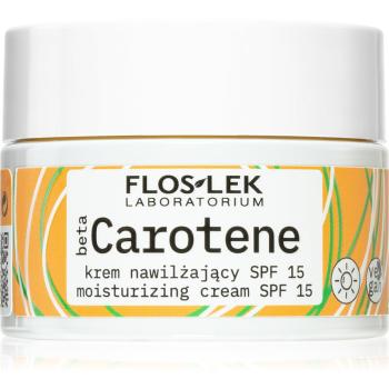 FlosLek Laboratorium Beta Carotene crema hidratanta ce are efect impotriva ridurilor SPF 15 50 ml