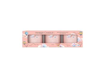 Yankee Candle Set de lumânări votive în sticlă Watercolour Skies 3 x 37 g