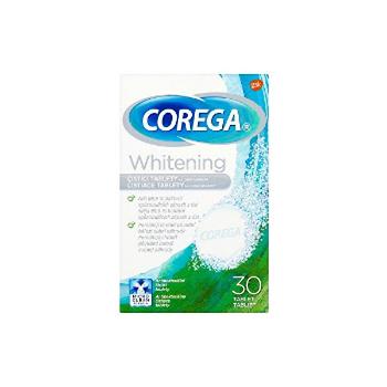 Corega Whitening 30 Dental Cleaning tablets