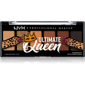 NYX Professional Makeup Ultimate Edit Petite Shadow paletă cu farduri de ochi culoare 07 Queen 6x1.2 g