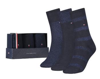 Tommy Hilfiger PACK 3 - șosete 701210532 Navy 35-38