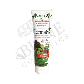 Bione Cosmetics Balsam din plante cu castan Cannabis 300 ml
