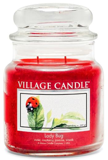 Village Candle Lumânare parfumată în sticlă Buburuza (Lady Bug) 389 g