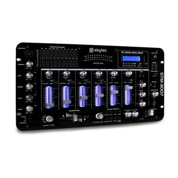 Skytec STM-3007 6-canale DJ Mixer Bluetooth USB SD MP3