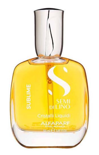 Alfaparf Milano Ser pentru strălucirea părului Semi di Lino Sublime (Cristalli Liquidi) 15 ml