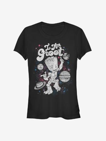 ZOOT.Fan Marvel I Am Groot Strážci Galaxie Tricou Negru