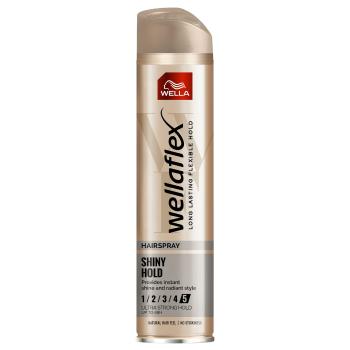 Wella Spray pentru păr cu fixare ultra puternică pentru strălucirea părului Wellaflex (Shiny Hold Hairspray) 250 ml