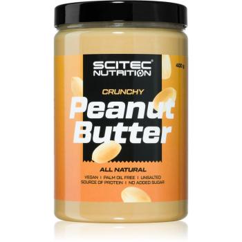 Scitec Nutrition Peanut Butter crunchy cremă de nuci 100 % Crunchy 400 g