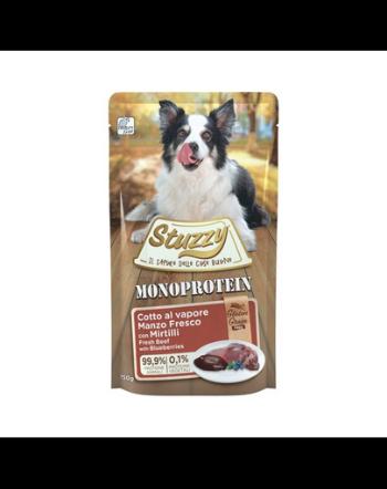 STUZZY Dog Monoprotein vita si fructe de padure 150 g hrana hipoalergenica pentru caine