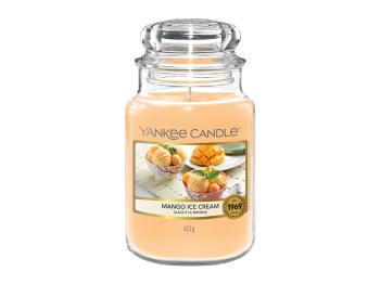 Yankee Candle Lumânare aromatică Classic mare Mango Ice Cream 623 g