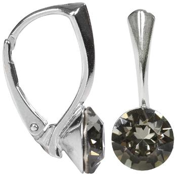 Troli Cercei din argint Xirius Black Diamond