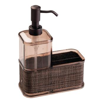 Dozator săpun iDesign Twillo, 532 ml, bronz