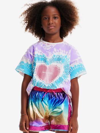 Desigual Hippie Tricou pentru copii Violet