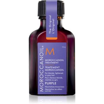 Moroccanoil Treatment Purple ulei hrănitor pentru părul blond şi gri 25 ml