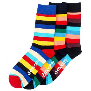 Meatfly 3 PACK - șosete Regular Stripe socks S19 Multipack 43-46