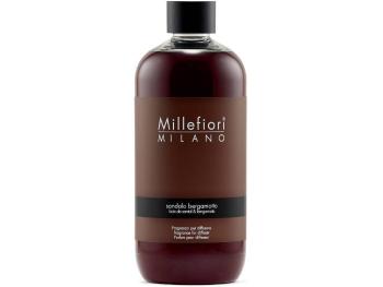 Millefiori Milano Rezervă de umplere pentru difuzorul de aromă Natural Santal și bergamotă 500 ml