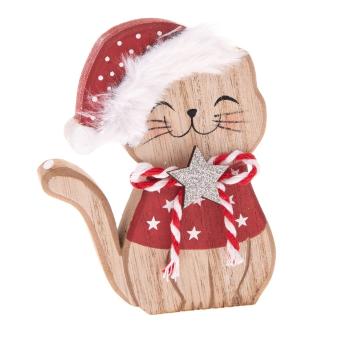 Figurină de Crăciun Happy Cat – Dakls