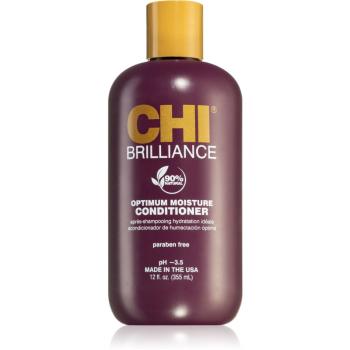 CHI Brilliance balsam hidratant pentru păr uscat și deteriorat 355 ml