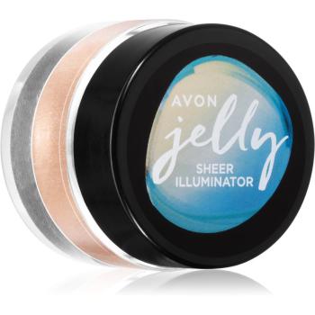 Avon Jelly iluminator pentru fata si corp culoare Opal Glow 10 g