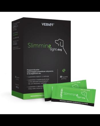 VEBIOT Slimming-light dog Supliment alimentar pentru caini supraponderali 30 pliculete