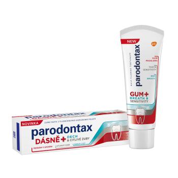 Parodontax Pastă de dinți pentru probleme gingivale, de respirație și sensibilitate dentară Gum and Bulldog Sensitive 75 ml