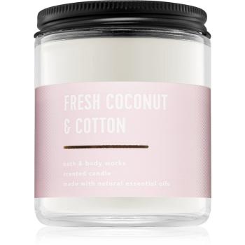 Bath & Body Works Fresh Coconut & Cotton lumânare parfumată 198 g