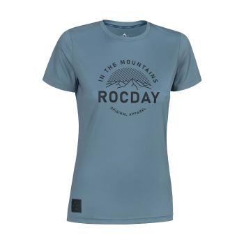 
                 ROCDAY Tricou de ciclism cu mânecă scurtă - MONTY LADY - albastru  
            