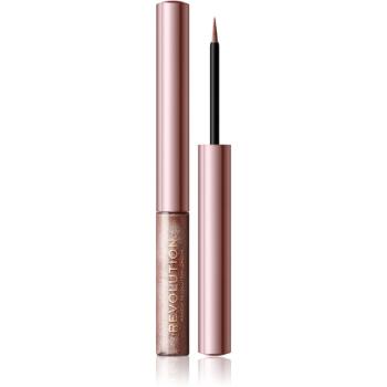 Makeup Revolution Super Flick eyeliner culoare Rose Gold 2,4 ml