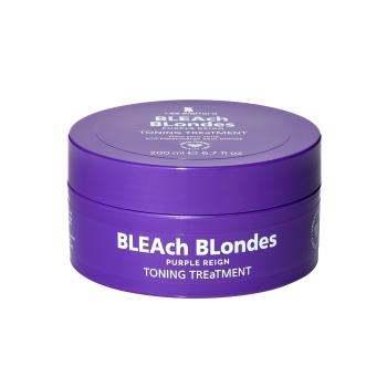 Lee Stafford Mască pentru neutralizarea tonurilor galbene Bleach Blondes (Purple Reign Toning Treatment) 200 ml