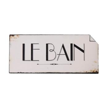 Plăcuță toaletă Antic Line Le Bain